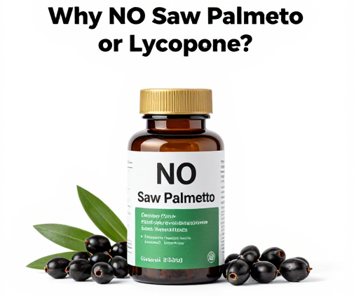 Why NO Saw Palmetto or Lycopene?